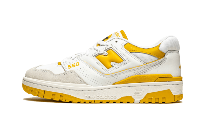 New balance 550 Sea Salt Varsity Gold