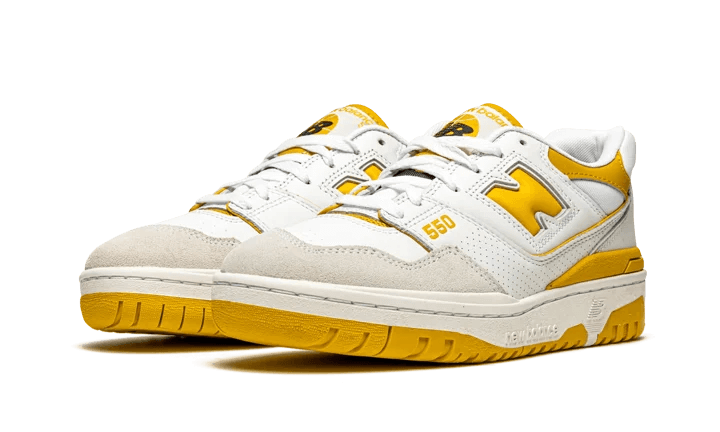 New balance 550 Sea Salt Varsity Gold