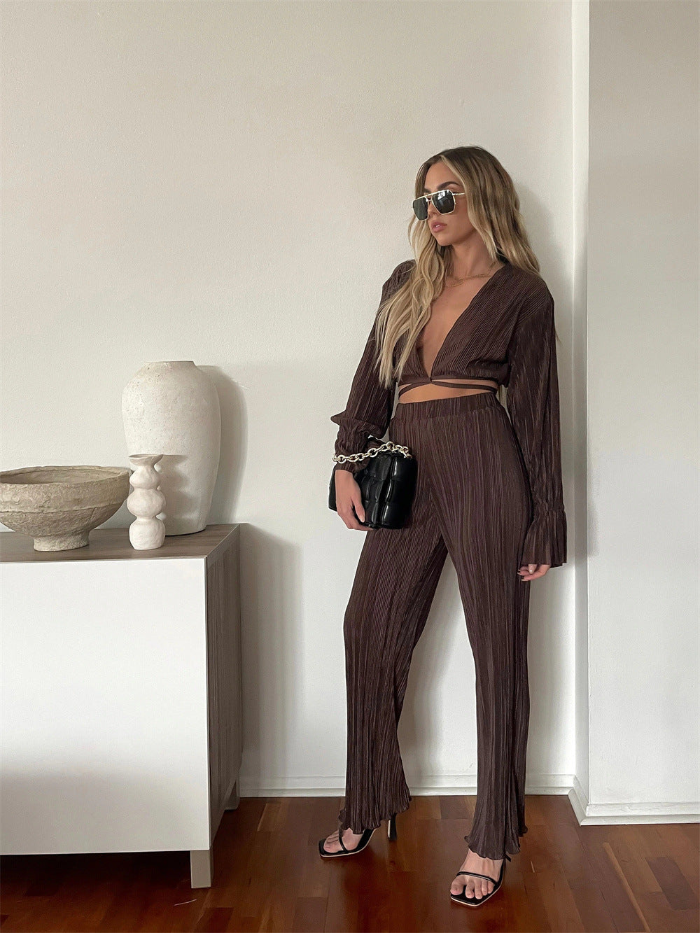 Camillo Pleated Set