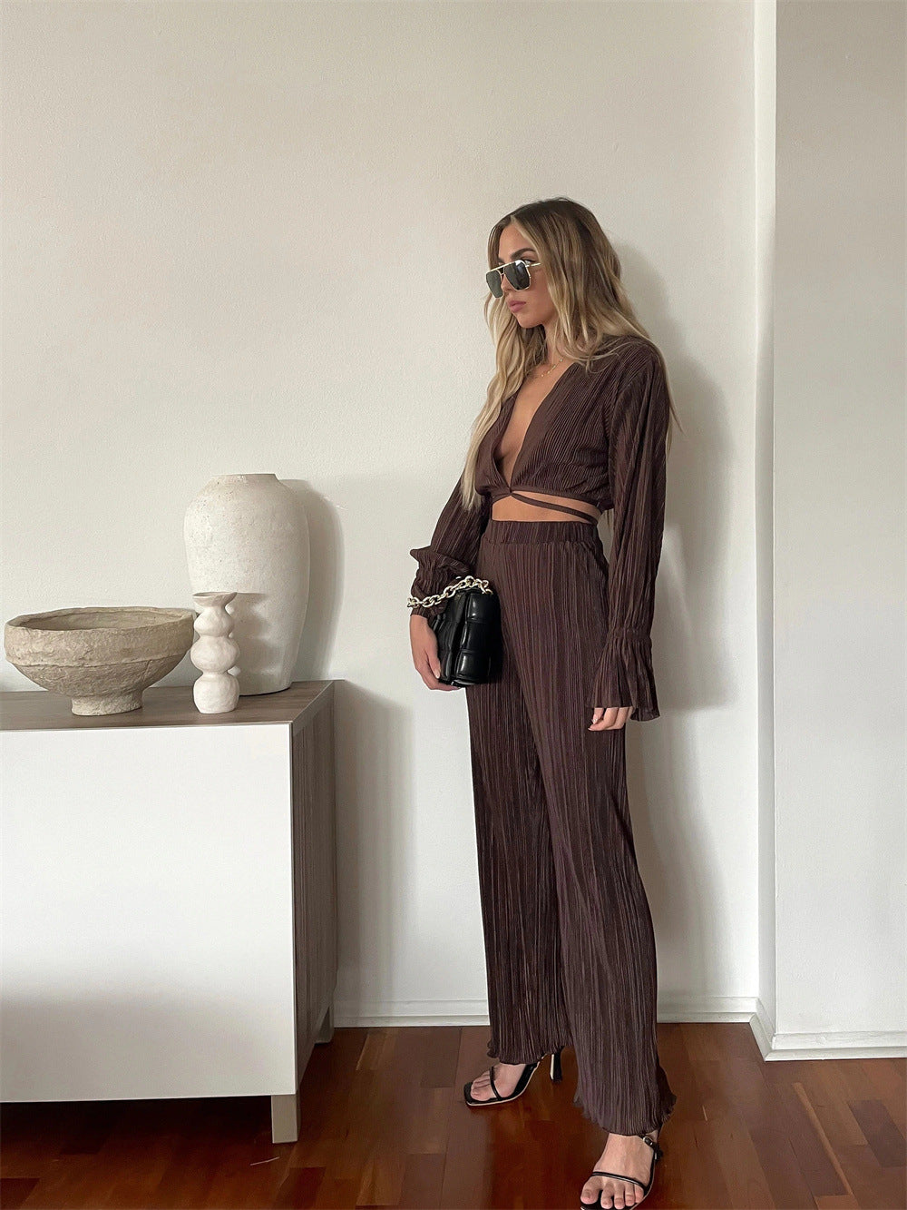 Camillo Pleated Set