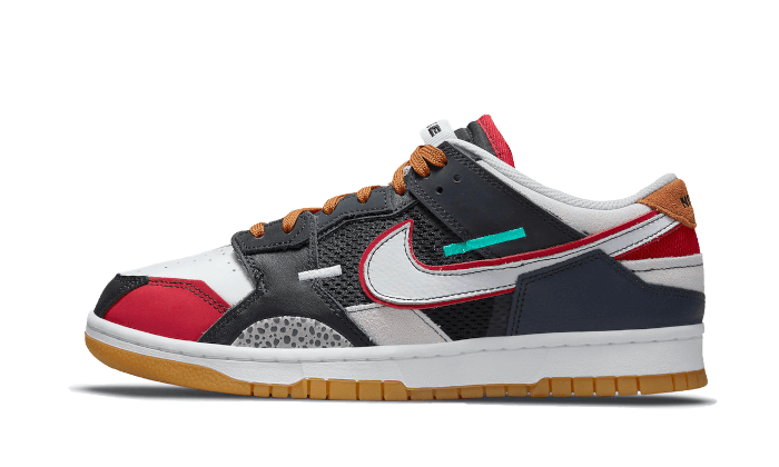 Dunk Low Scrap University Red