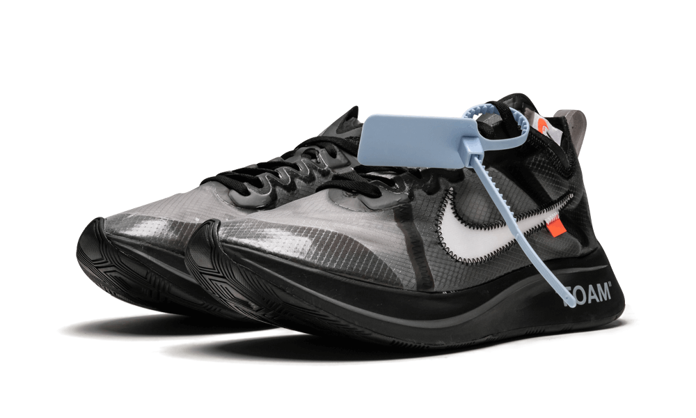 Zoom Fly Off-White Black Silver