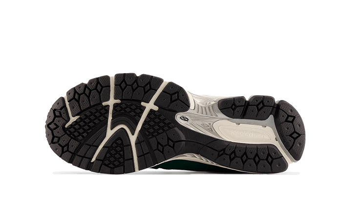 1906R Green Suede Metallic Silver