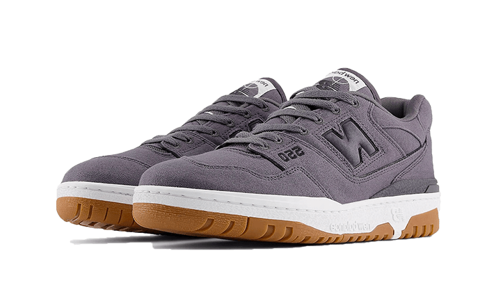 New Balance 550 Grey Canvas