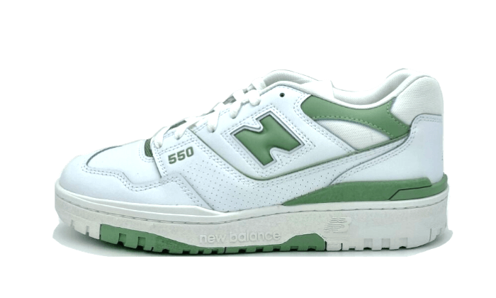 New Balance 550 White Mint Green