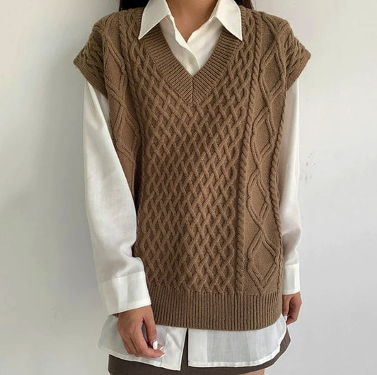 Agata Knit Sweater Vest
