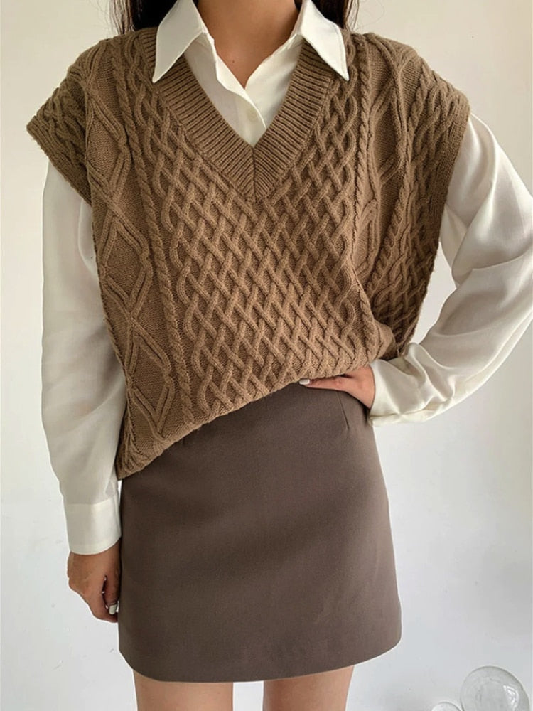 Agata Knit Sweater Vest