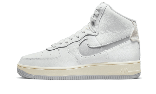 Air Force 1 High Sculpt White Silver