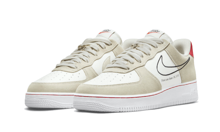 Air Force 1 Low First Use Light Sail Red