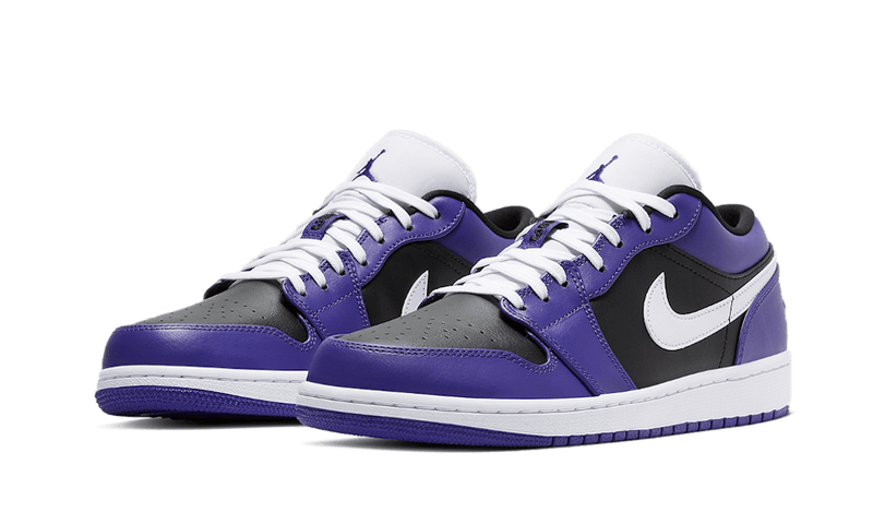 Air Jordan 1 Low Court Purple Black