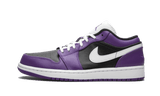 Air Jordan 1 Low Court Purple Black