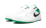 Air Jordan 1 Low White Lucky Green Black