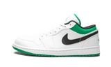 Air Jordan 1 Low White Lucky Green Black