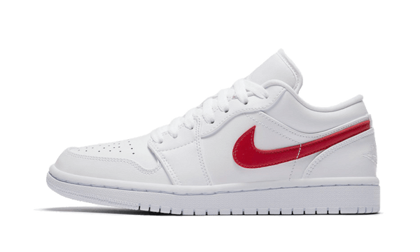 Air Jordan 1 Low White University Red