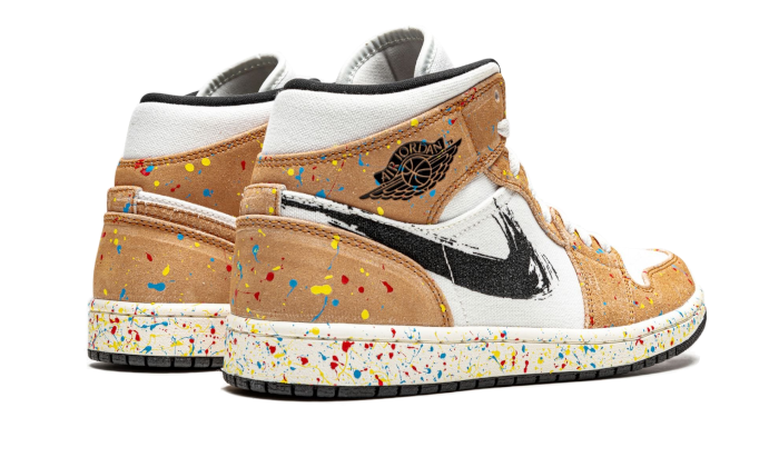 Air Jordan 1 Mid SE Brushstroke