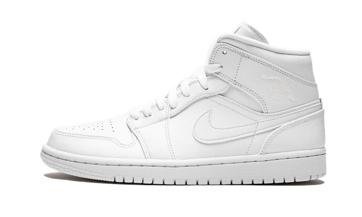 Air Jordan 1 Mid Triple White