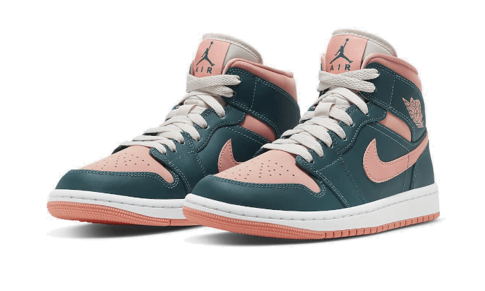 Air Jordan 1 Mid Dark Teal Green