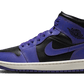 Air Jordan 1 Mid Purple Black