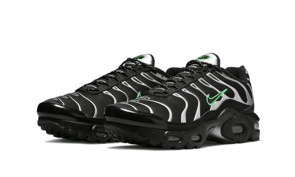 Air Max Plus Black Silver Green Strike