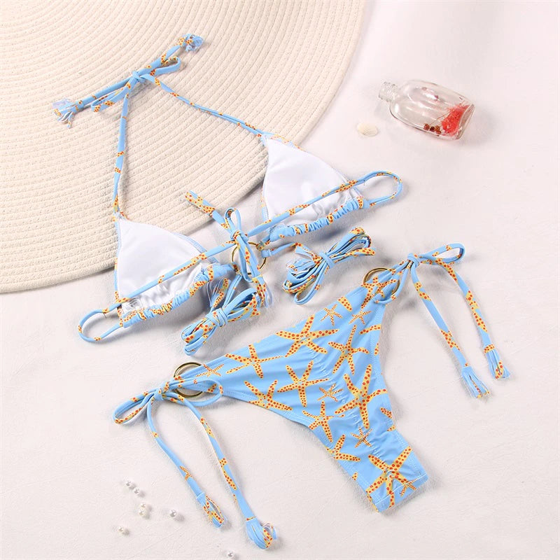 Caliope Strappy Bikini Set