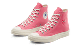 Chuck Taylor All-Star 70s Hi Comme des Garçons PLAY Bright Pink