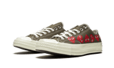 Chuck Taylor All-Star 70s Ox Comme des Garçons PLAY Multi Heart Green