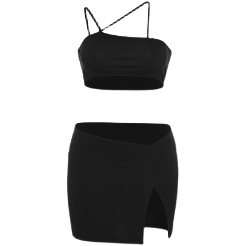 Donna Top and Mini Skirt Set