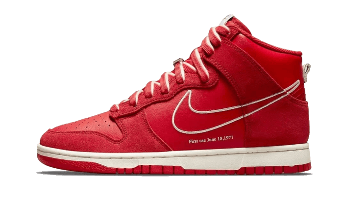 Dunk High First Use University Red