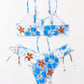 Lina Bikini Set in Blue