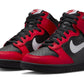 Dunk High Black Red