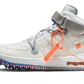 Air Force 1 Mid Off-White Clear White