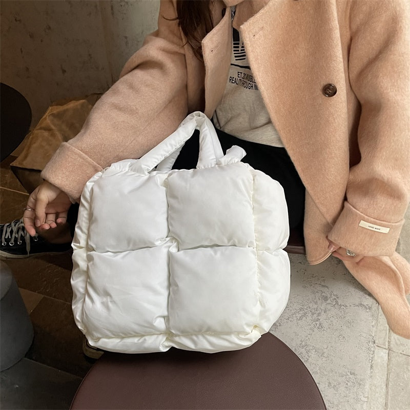 Puff Square Tote Bag