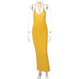 Thierry Backless Maxi Dress