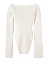 Ambrosi Knitted Long Sleeve Top