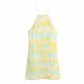 Yensia Printed Halter Mini Dress