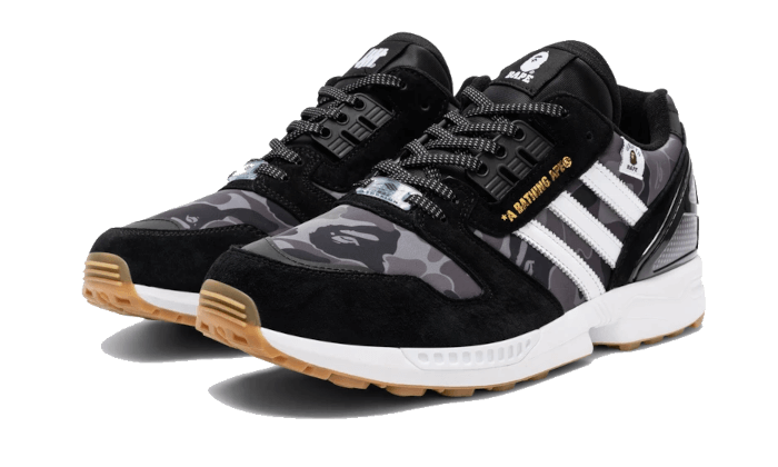 ZX 8000 Bape Undefeated Black