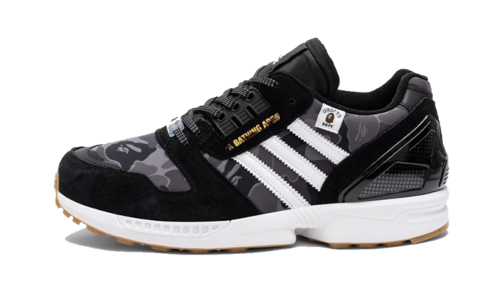 ZX 8000 Bape Undefeated Black