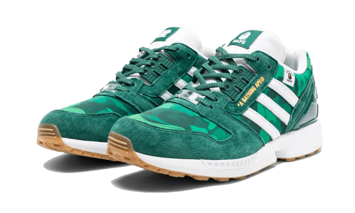 ZX 8000 Green Bape Undefeated