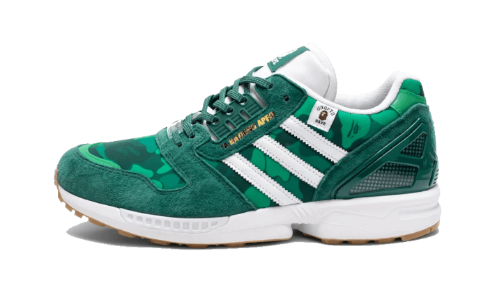 ZX 8000 Green Bape Undefeated