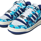 Forum 84 Low Bape 30th Anniversary Blue Camo
