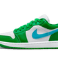 Air Jordan 1 Low Lucky Green Aquatone