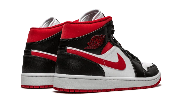 Air Jordan 1 Mid Gym Red Black White