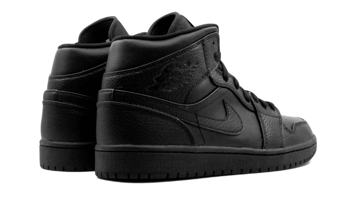 Air Jordan 1 Mid Triple Black