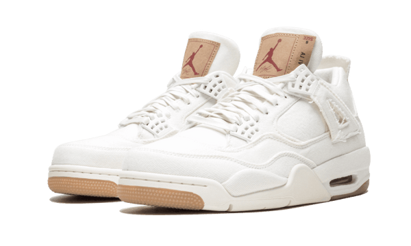 Air Jordan 4 Retro Levi's White