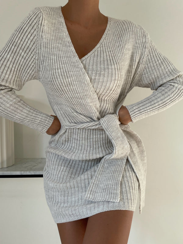 Robe pull à nouer Ayla