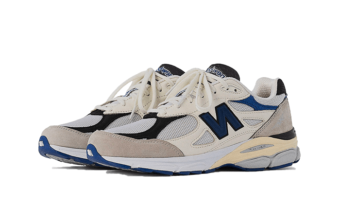 990V3 - Made In USA Cream Blue