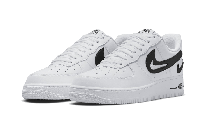 Air Force 1 Low '07 FM Cut Out Swoosh White Black