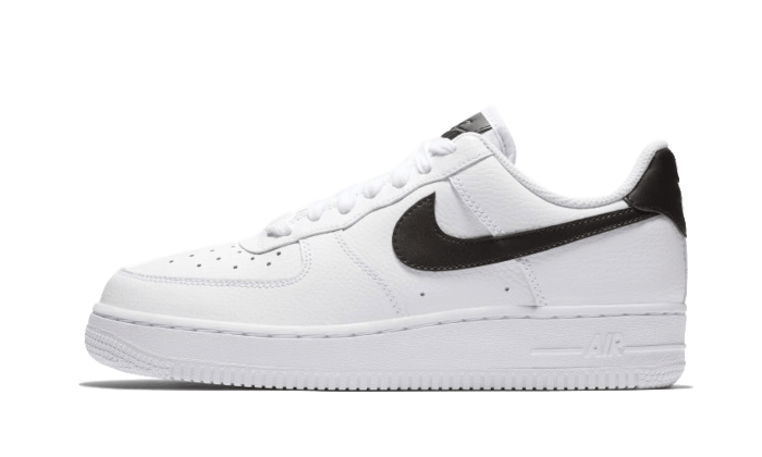 Air Force 1 Low '07 White Black Pebbled Leather