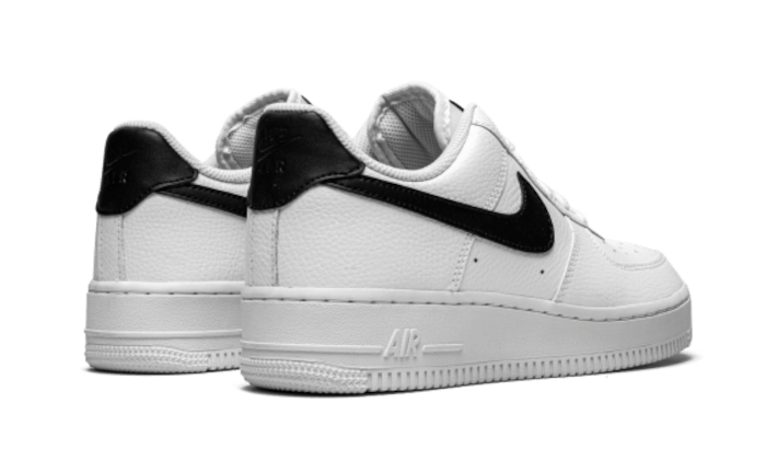 Air Force 1 Low '07 White Black Pebbled Leather