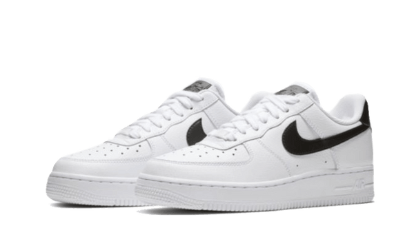 Air Force 1 Low '07 White Black Pebbled Leather